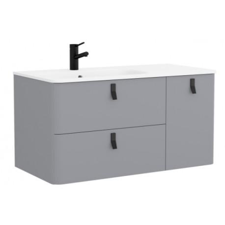 Meuble de salle de bain UNIIQ 1200 droite HUMO  - SALGAR 24632 