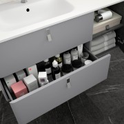 Meuble de salle de bain UNIIQ 1200 droite HUMO  - SALGAR 24632 