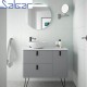 Meuble de salle de bain UNIIQ 1200 droite HUMO - SALGAR 24632