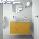 Meuble de salle de bain UNIIQ 1200 droite SOL - SALGAR 24635