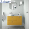 Meuble de salle de bain UNIIQ 1200 droite SOL - SALGAR 24635 24635SALGAR