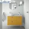 Meuble de salle de bain UNIIQ 1200 droite SOL - SALGAR 24635