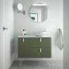 Meuble de salle de bain UNIIQ 1200 gauche BOSQUE - SALGAR 24690