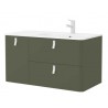 Meuble de salle de bain UNIIQ 1200 gauche BOSQUE - SALGAR 24690