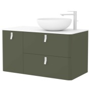 Meuble de salle de bain UNIIQ 1200 gauche BOSQUE  - SALGAR 24690