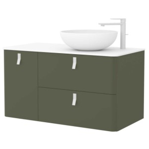 Meuble de salle de bain UNIIQ 1200 gauche BOSQUE  - SALGAR 24690