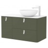 Meuble de salle de bain UNIIQ 1200 gauche BOSQUE - SALGAR 24690