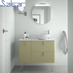 Meuble de salle de bain UNIIQ 900 gauche SALVIA - SALGAR 24665 