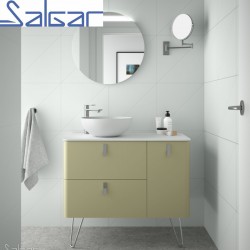 Meuble de salle de bain UNIIQ 1200 droite SALVIA - SALGAR 24643 