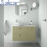Meuble de salle de bain UNIIQ 1200 droite SALVIA - SALGAR 24643