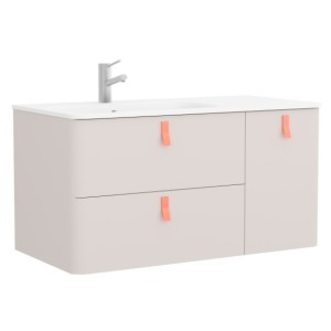 Meuble de salle de bain UNIIQ 900 droite NATA  - SALGAR 24605 