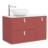 Meuble de salle de bain UNIIQ 1200 droite ROJO - SALGAR 24638 