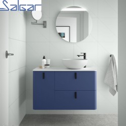 Meuble de salle de bain UNIIQ 900 gauche AZUL ALTAMAR - SALGAR 24663 