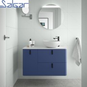 Meuble de salle de bain UNIIQ 900 gauche AZUL ALTAMAR  - SALGAR 24663 