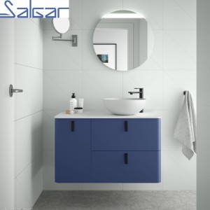 Meuble de salle de bain UNIIQ 900 gauche AZUL ALTAMAR  - SALGAR 24663 