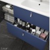 Meuble de salle de bain UNIIQ 900 gauche AZUL ALTAMAR - SALGAR 24663 