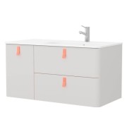 Meuble de salle de bains 1200 Gauche Nata UNIIQ - SALGAR 24671