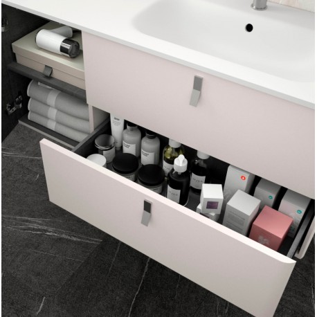 Meuble de salle de bains 1200 Gauche Nata UNIIQ - SALGAR 24671