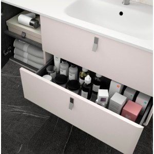 Meuble de salle de bains 1200 Gauche Nata UNIIQ - SALGAR 24671