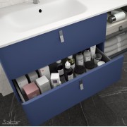 Meuble de salle de bain UNIIQ 900 droite AZUL ALTAMAR  - SALGAR 24619 