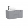 Meuble de salle de bain UNIIQ 900 droite HUMO - SALGAR 24610 