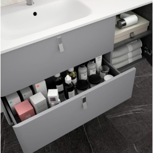 Meuble de salle de bain UNIIQ 900 droite HUMO  - SALGAR 24610 