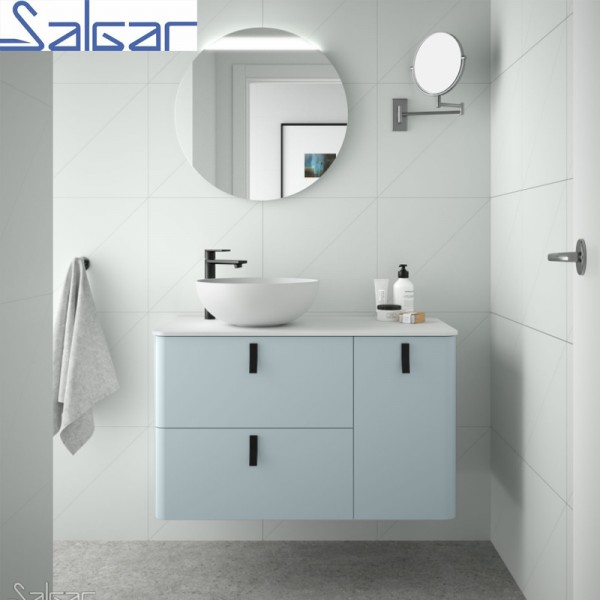 Meuble de salle de bain suspendu Salgar UNIIQ Cielo 900
