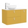 Meuble de salle de bain UNIIQ 900 droite SOL - SALGAR 24613 