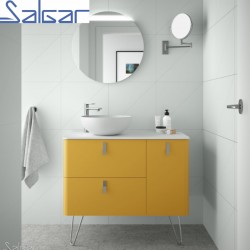 Meuble de salle de bain UNIIQ 900 droite SOL - SALGAR 24613 