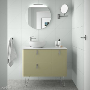Meuble de salle de bain UNIIQ 900 droite SALVIA  - SALGAR 24621 