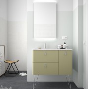 Meuble de salle de bain UNIIQ 900 droite SALVIA  - SALGAR 24621 