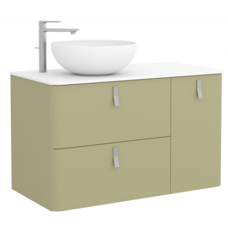 Meuble de salle de bain UNIIQ 900 droite SALVIA  - SALGAR 24621 