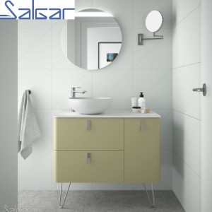 Meuble de salle de bain UNIIQ 900 droite SALVIA  - SALGAR 24621 