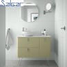 Meuble de salle de bain UNIIQ 900 droite SALVIA - SALGAR 24621
