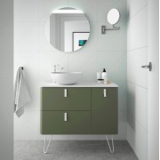 Meuble de salle de bain UNIIQ 900 droite BOSQUE  - SALGAR 24624 