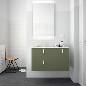 Meuble de salle de bain UNIIQ 900 droite BOSQUE  - SALGAR 24624 
