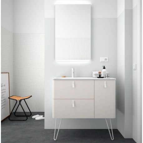 Meuble de salle de bain UNIIQ 1200 droite NATA  - SALGAR 24627 