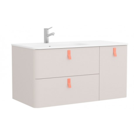 Meuble de salle de bain UNIIQ 1200 droite NATA  - SALGAR 24627 