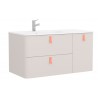 Meuble de salle de bain UNIIQ 1200 droite NATA - SALGAR 24627 