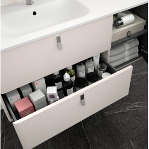 Meuble de salle de bain UNIIQ 1200 droite NATA  - SALGAR 24627 