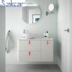 Meuble de salle de bain UNIIQ 1200 droite NATA - SALGAR 24627