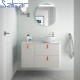 Meuble de salle de bain UNIIQ 900 gauche NATA - SALGAR 24649