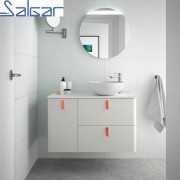 Meuble de salle de bain UNIIQ 900 gauche NATA  - SALGAR 24649 