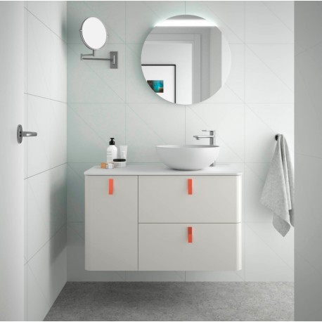 Meuble de salle de bain UNIIQ 900 gauche NATA  - SALGAR 24649 