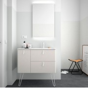Meuble de salle de bain UNIIQ 900 gauche NATA  - SALGAR 24649 