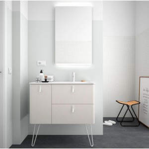 Meuble de salle de bain UNIIQ 900 gauche NATA  - SALGAR 24649 