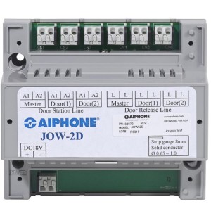 Adaptateur 2 entrées pour série JO - AIPHONE  - JOW2D - 130415