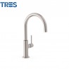 Mitigeur lavabo Acier - TRES 26290402AC