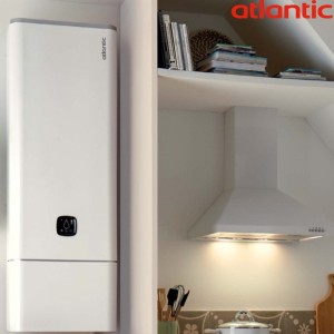 Chauffe-eau électrique Plat Multiposition mural Linéo connecté 65L  - ATLANTIC 157207