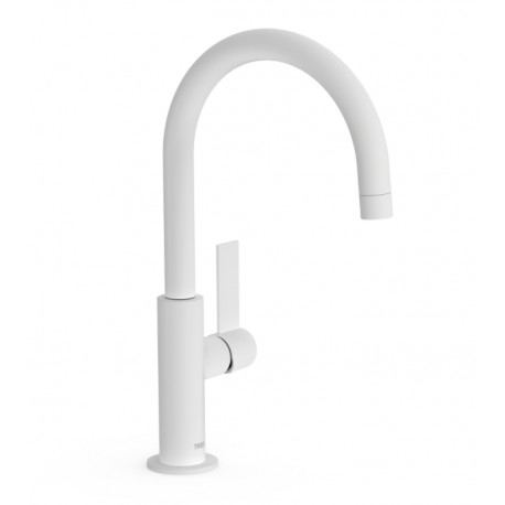Mitigeur lavabo Blanc Mat - TRES 21190501BM